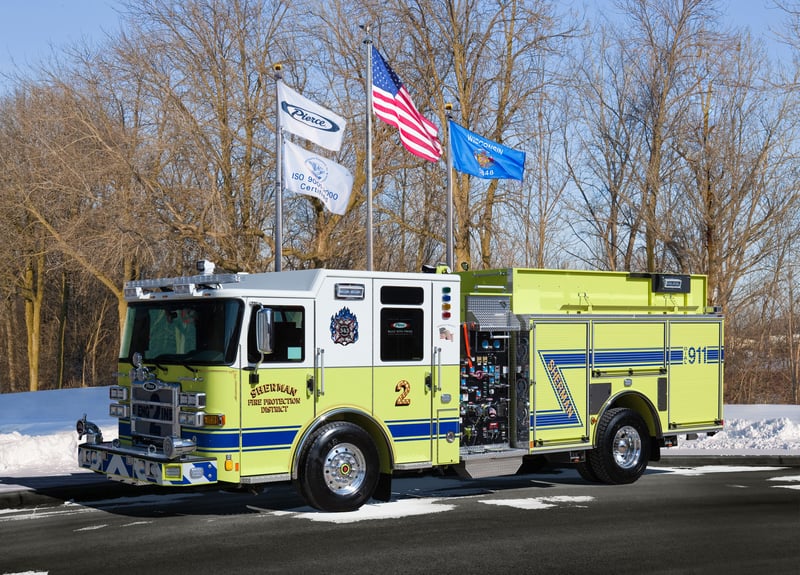 Sherman Fire Protection District - Pumper – Pumper | Pierce | SHERMAN, Illinois